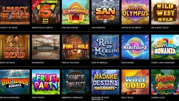 Mr Vegas Casino Spiludvalg