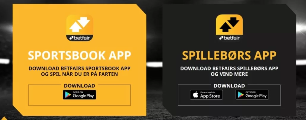 Betfair apps