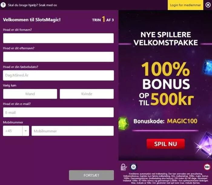 SlotsMagic Login